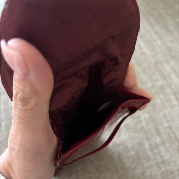 ✨EEL SKIN EYEGLASS CASE Color Red Vintage - Picture 4 of 8